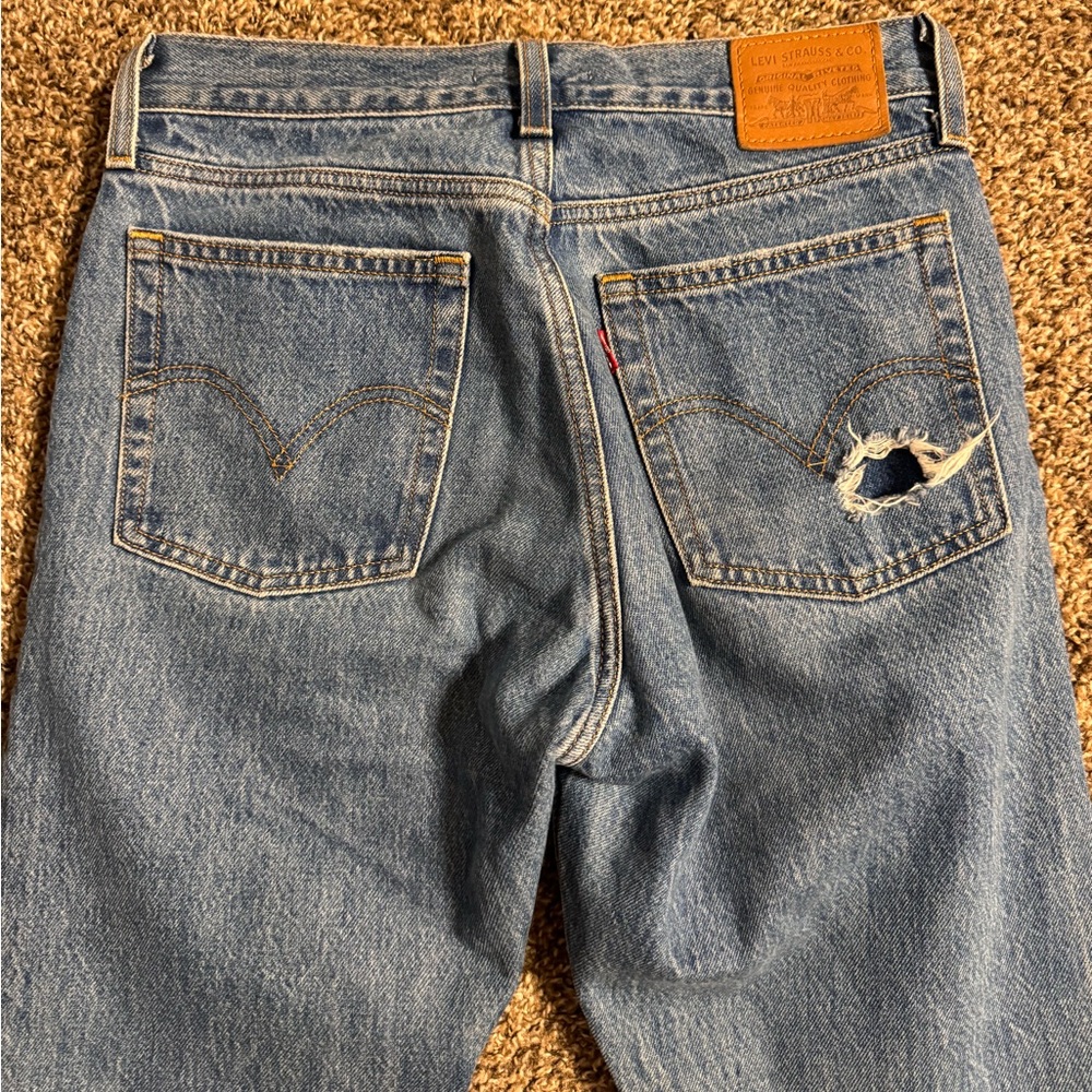 Levi’s Wedgie Icon Jeans in Athens Hera Size 26 - Picture 10 of 13